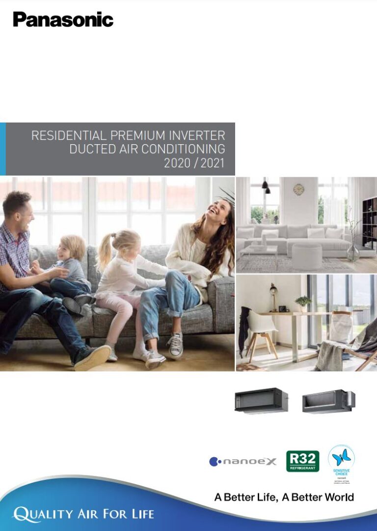 panasonic ducted air con brochure